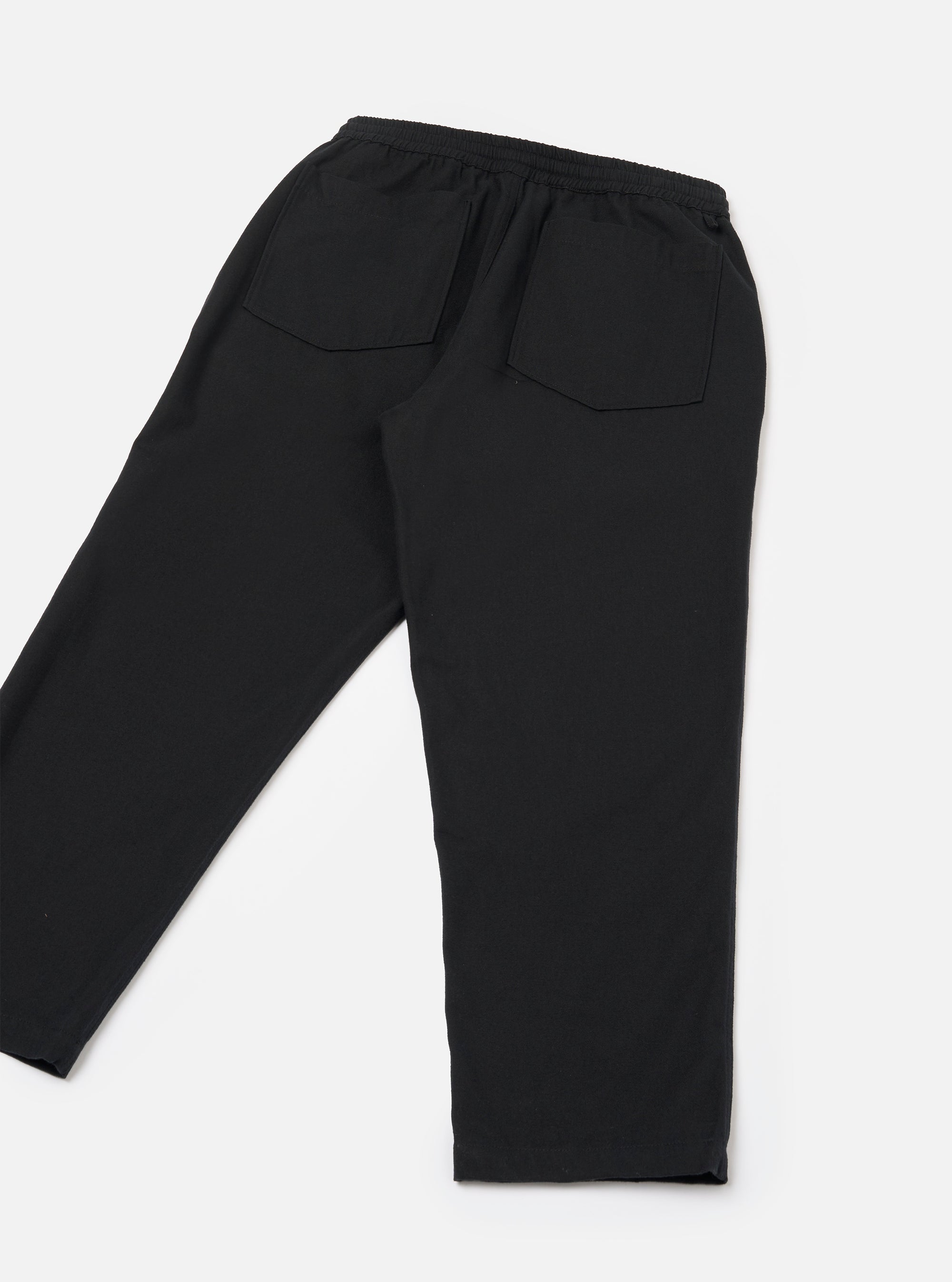 Black Brushed Moleskin Hi Water Trouser