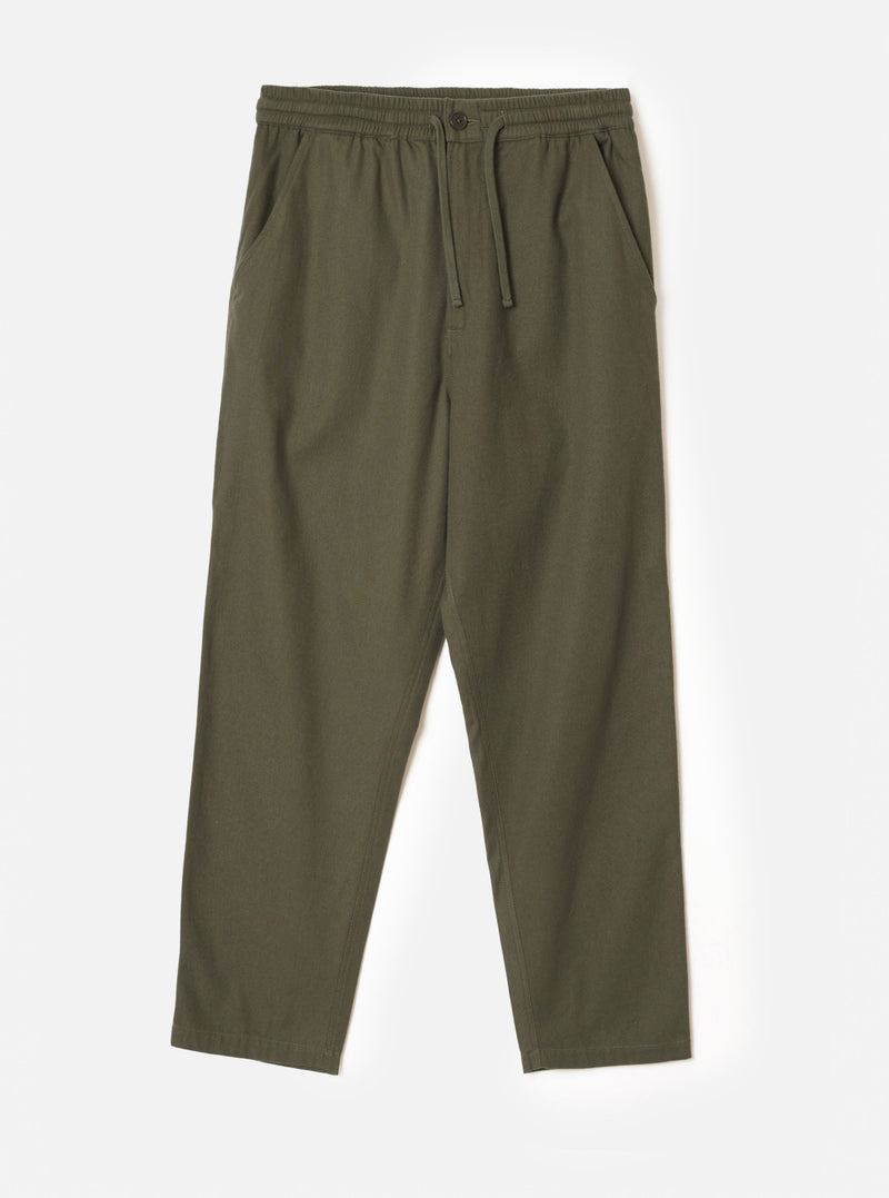 Olive Brushed Moleskin Hi Water Trouser