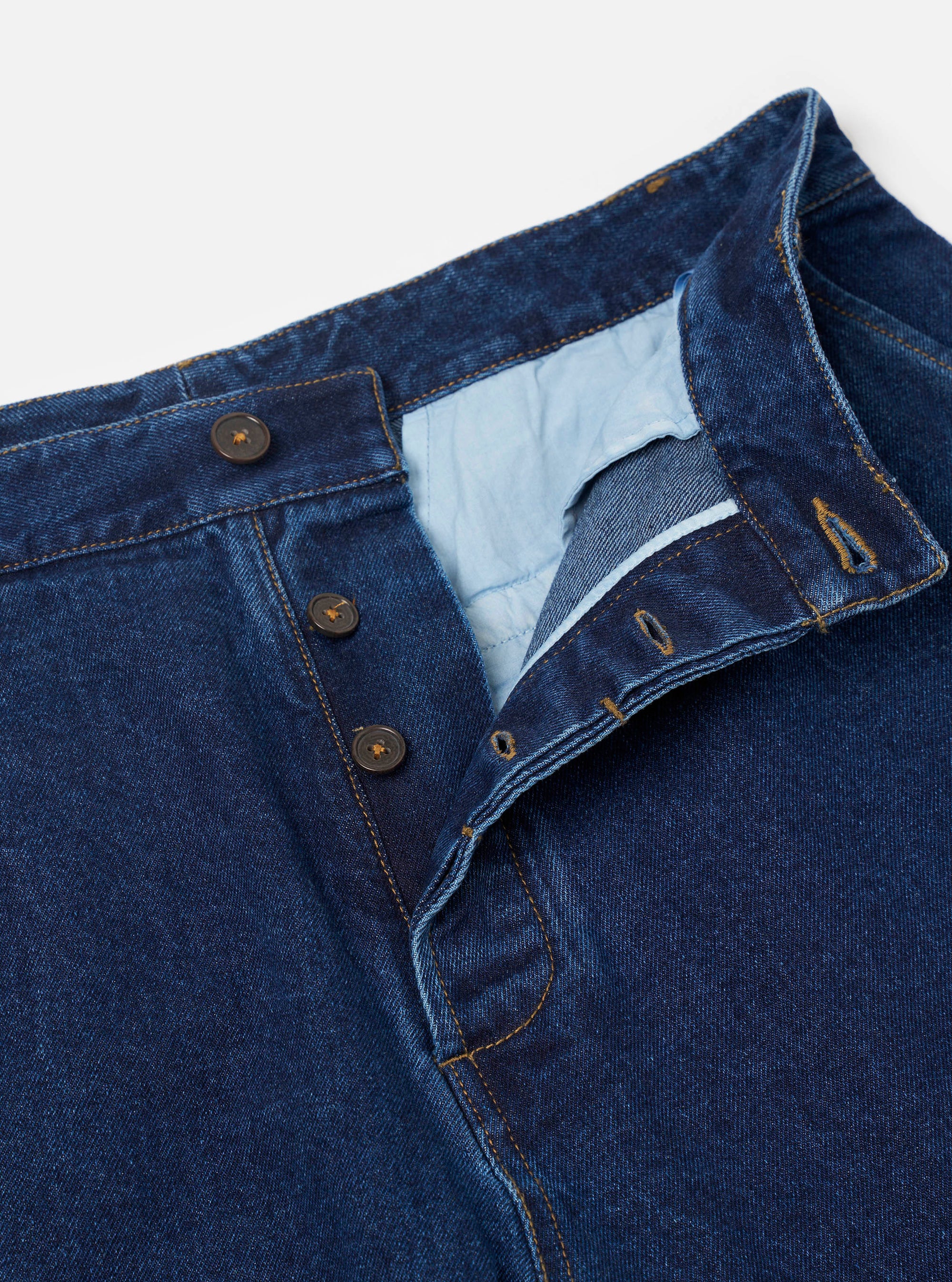 Indigo Work Denim Super Chino