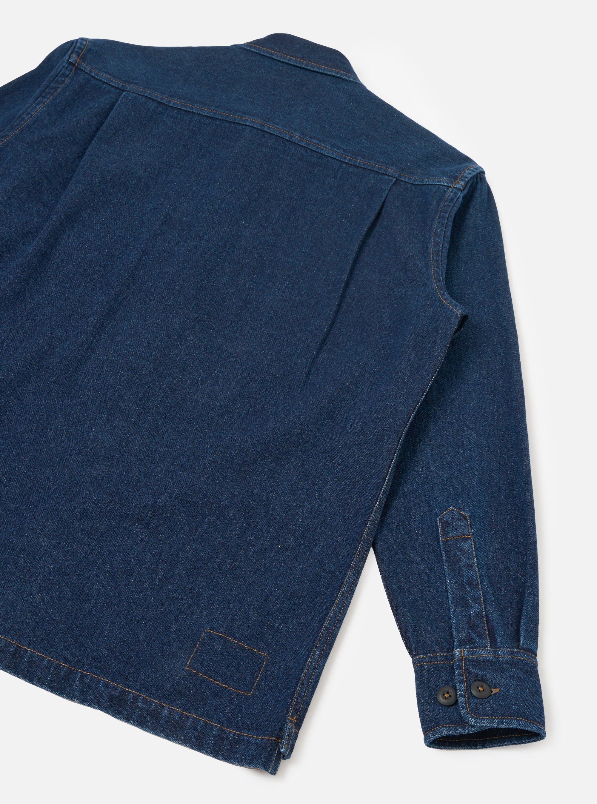 Indigo Work Denim Fatigue Shirt