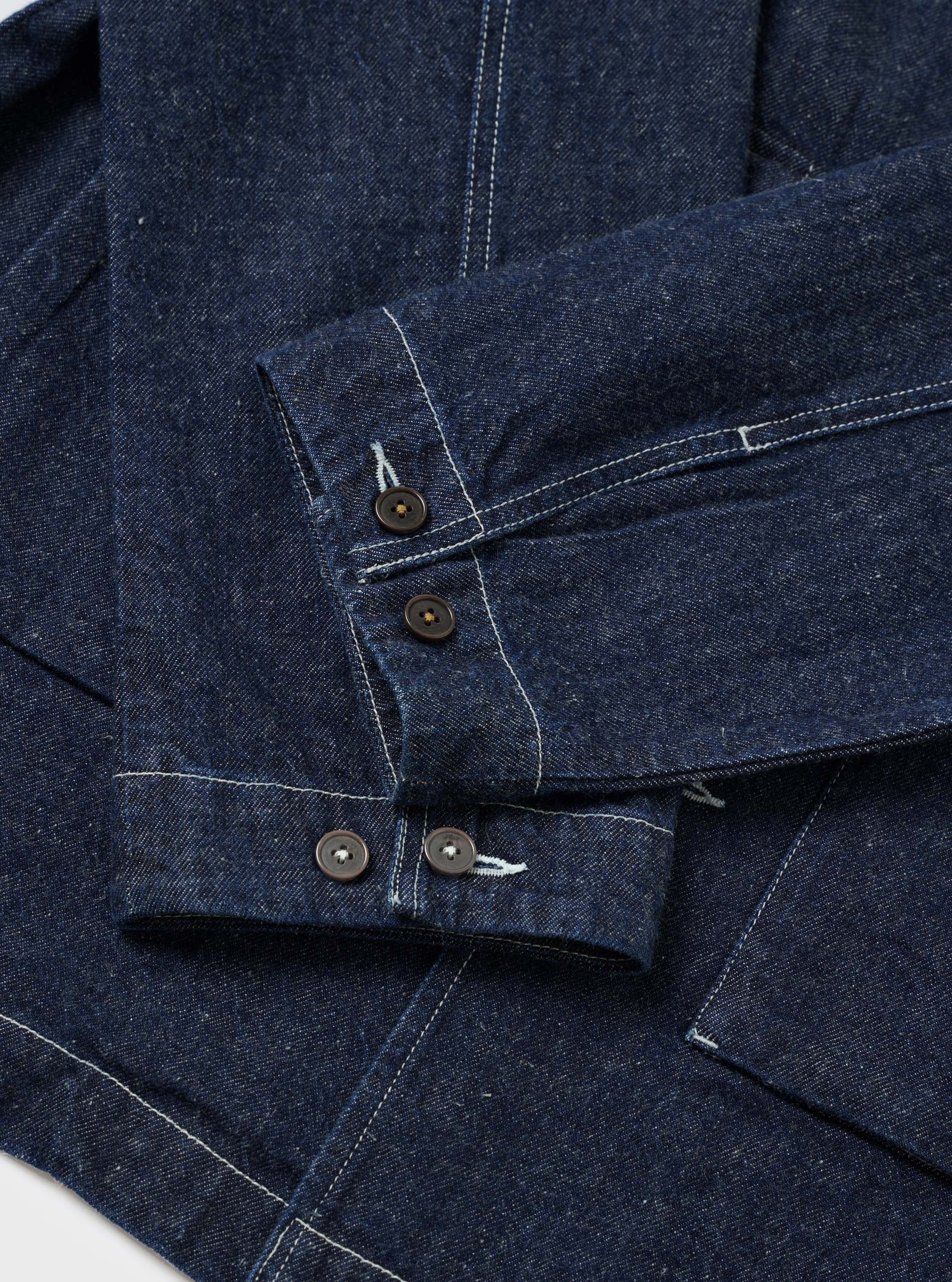 Indigo Future Denim Troopers Jacket