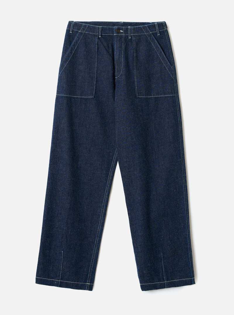 Indigo Future Denim Troopers Fatigue Pant