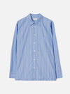 Blue Stripe Refab Compact Cotton Lucky Shirt