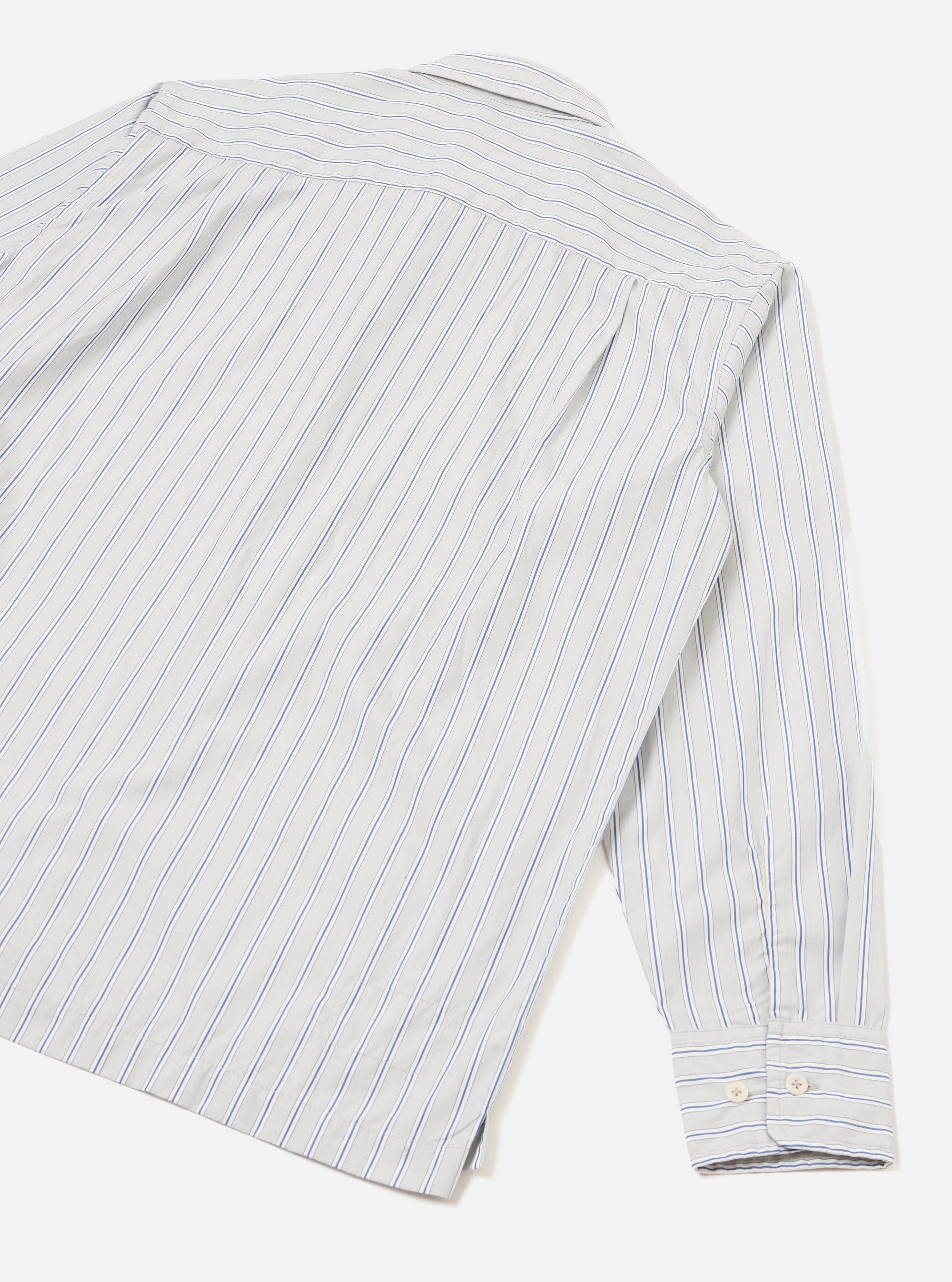 Grey Stripe Refab Compact Cotton Lucky Shirt