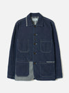 Indigo Future Denim OG Bakers Chore Jacket
