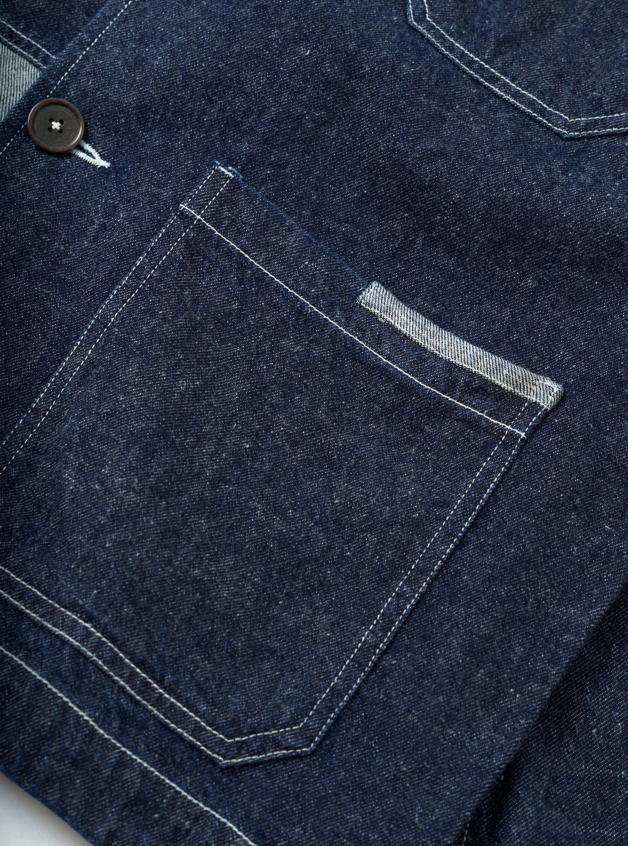 Indigo Future Denim OG Bakers Chore Jacket