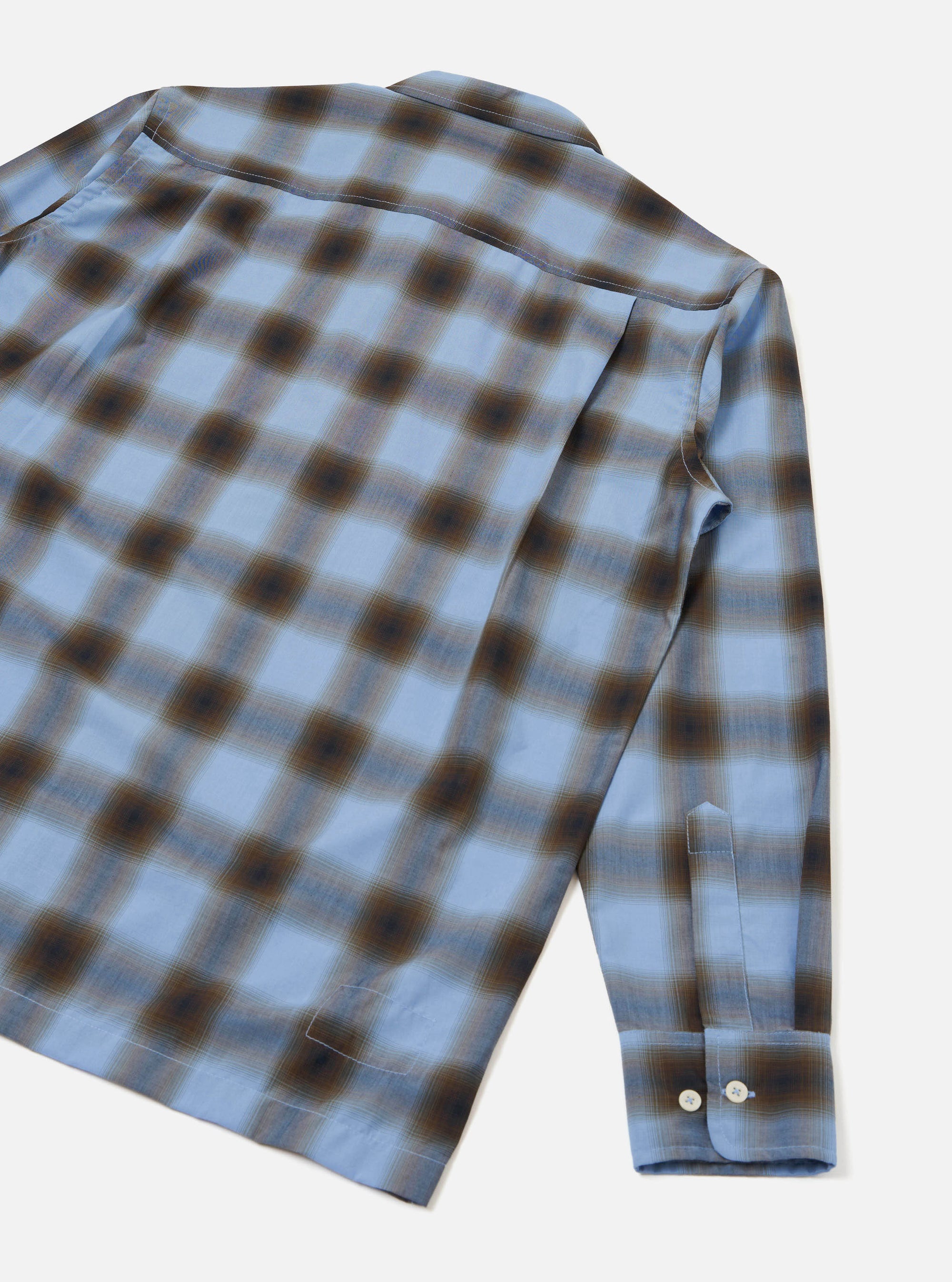 Blue Check Charlie Check Attendant Shirt