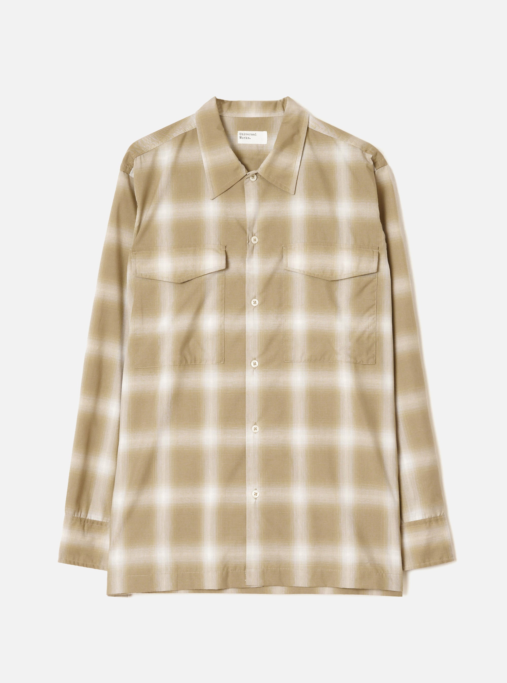 Sand Check Charlie Check Attendant Shirt