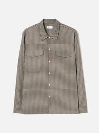 Sand/Olive Parker Check Attendant Shirt