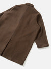 Navy/Brown Wool Tweed Mix Stan Coat