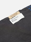 Black/Blue Jacquard Silk Scarf