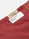 Red/Silver/Gold Jacquard Silk Scarf