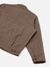 Brown Wool Herringbone E130 Jacket