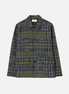 Olive Shadows Check Franck Jacket