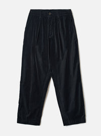 Black CPH Velvet Oxford Pant