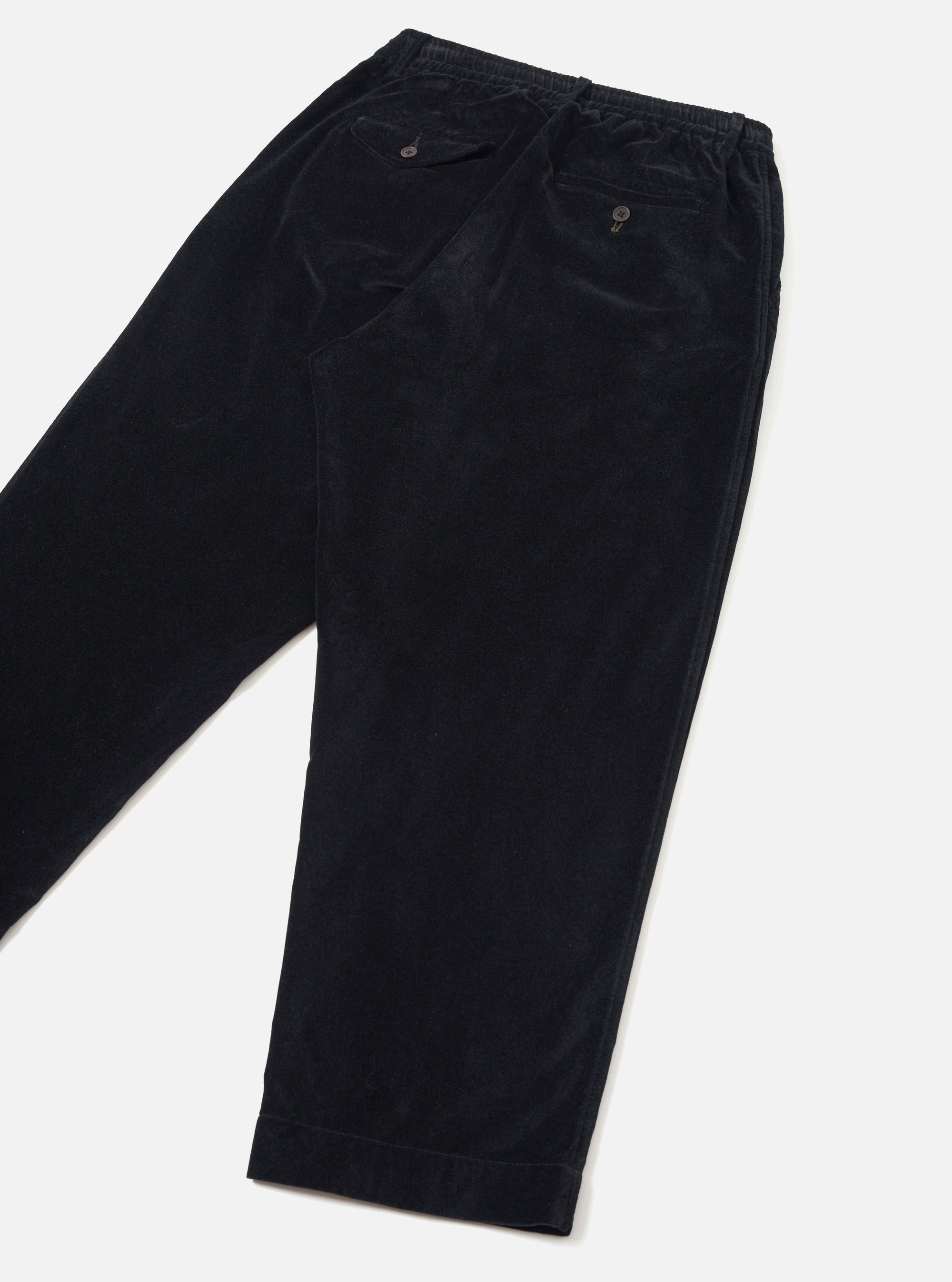 Black CPH Velvet Oxford Pant