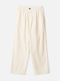 Ecru CPH Velvet Oxford Pant