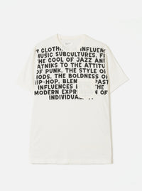 Ecru Single Jersey Jazz Cool Of Jazz Core Pocket Tee