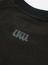 Black Brush Back Sweat UW UW Print Raglan Sweatshirt