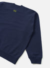 Navy Brush Back Sweat UW UW Print Raglan Sweatshirt