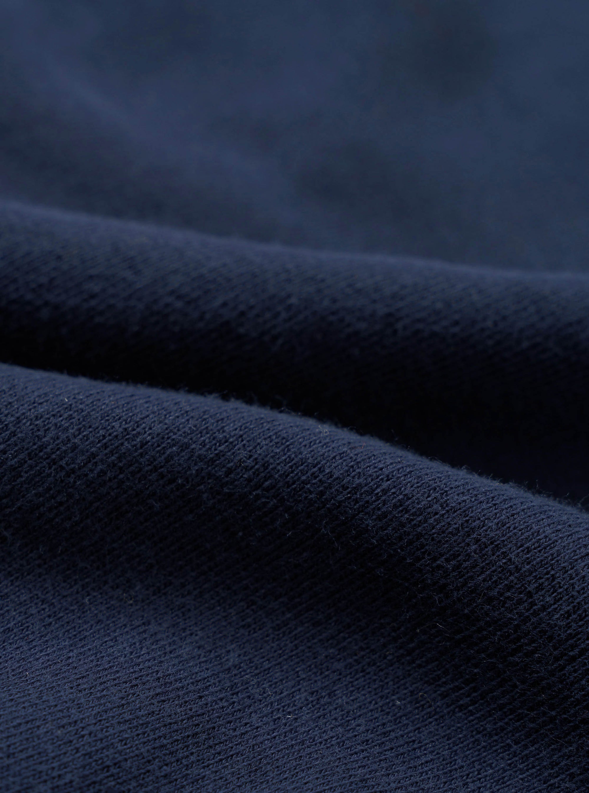 Navy Brush Back Sweat UW UW Print Raglan Sweatshirt