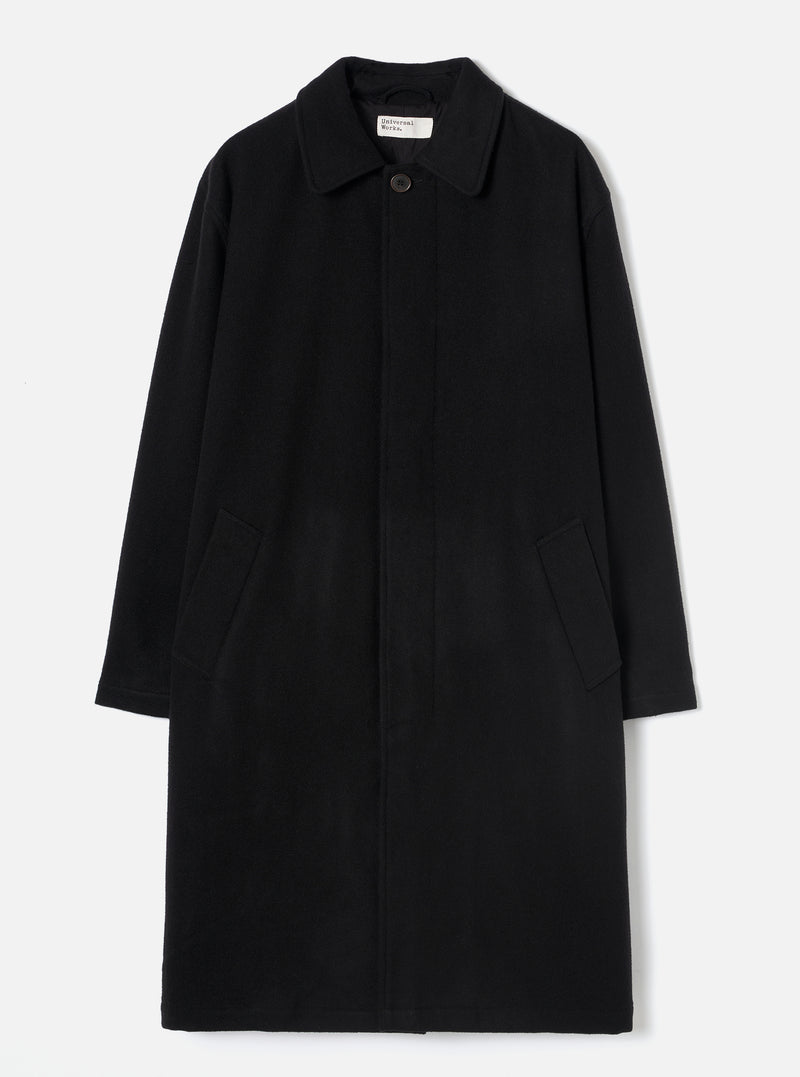 Black Mowbray Mac Coat