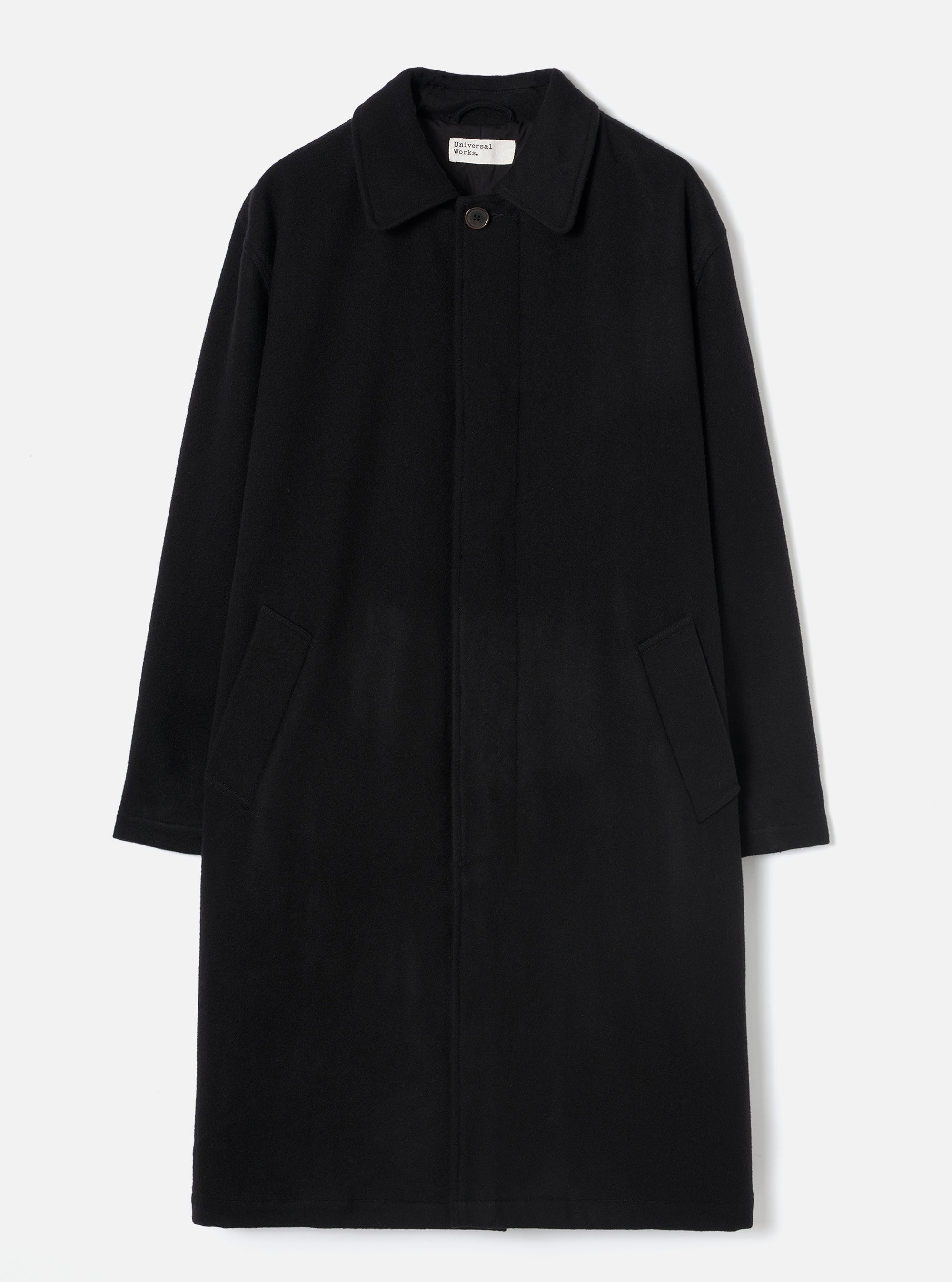 Black Mowbray Mac Coat