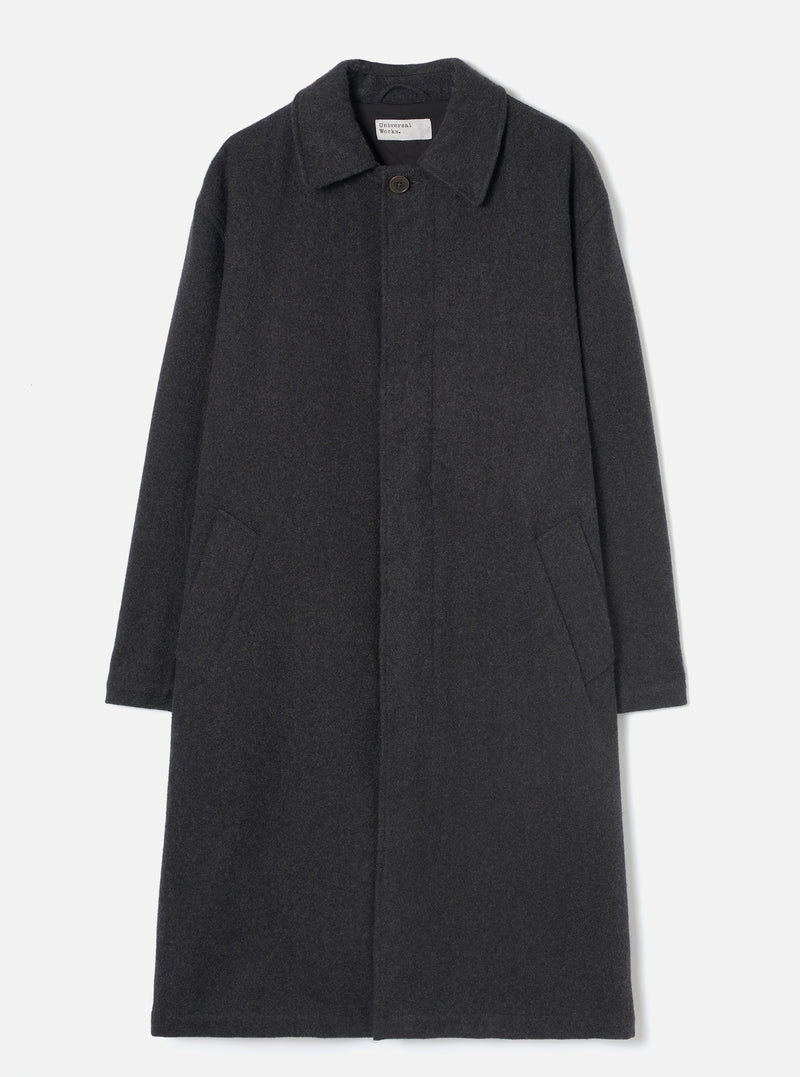 Grey Marl Mowbray Mac Coat
