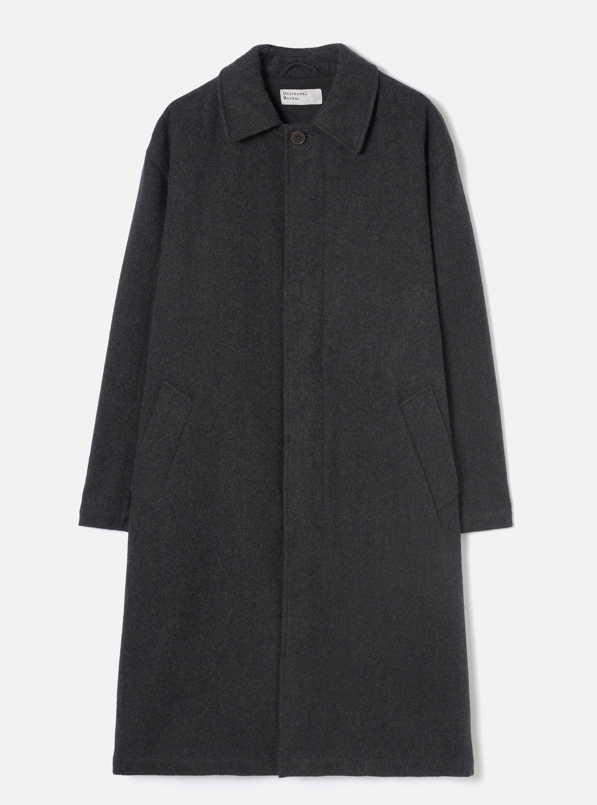 Grey Marl Mowbray Mac Coat