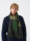 Olive British Wool Scarf