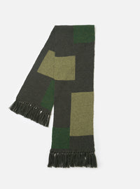 Olive British Wool Scarf