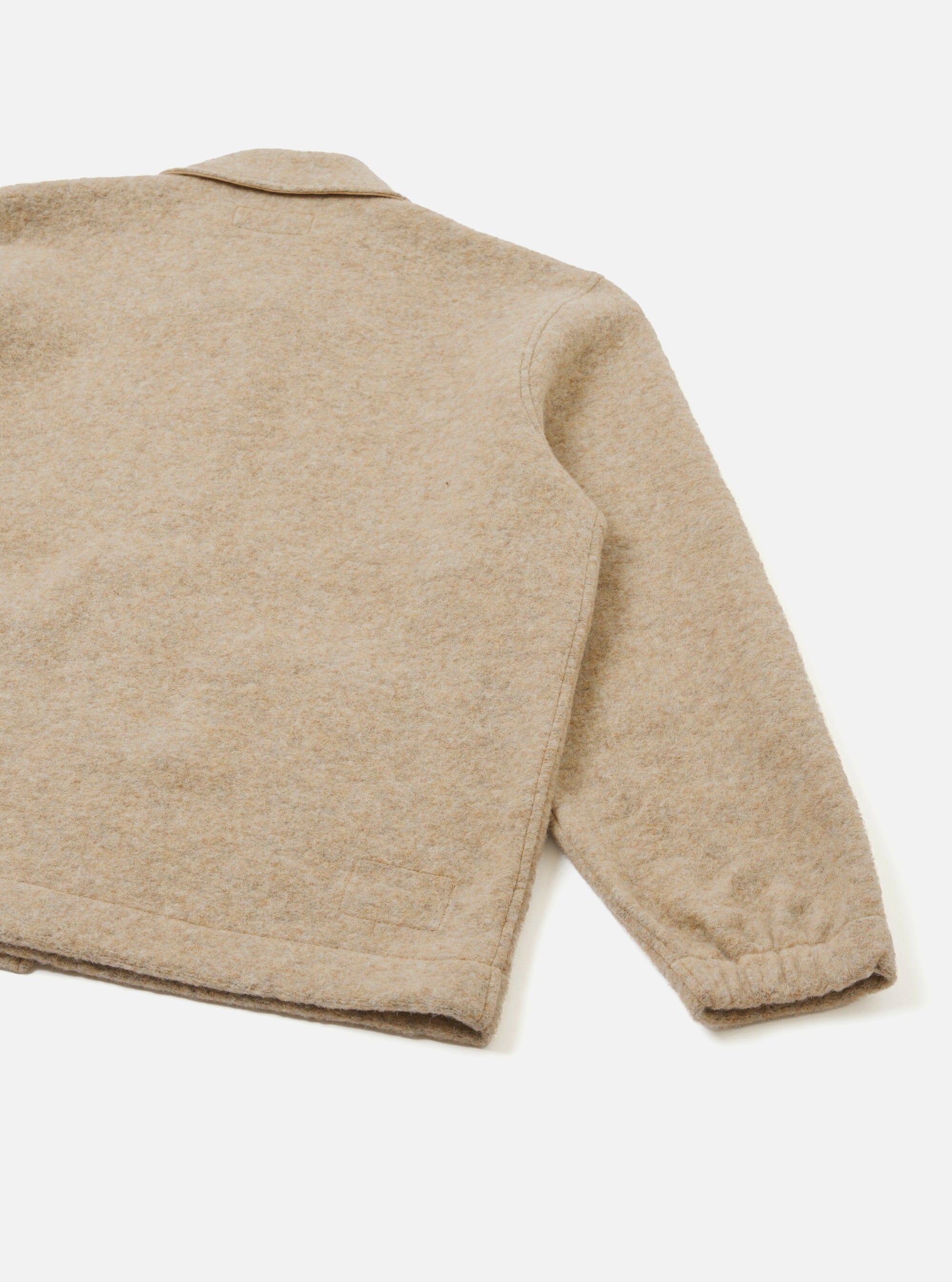 Fawn Wool Fleece Rams Jacket