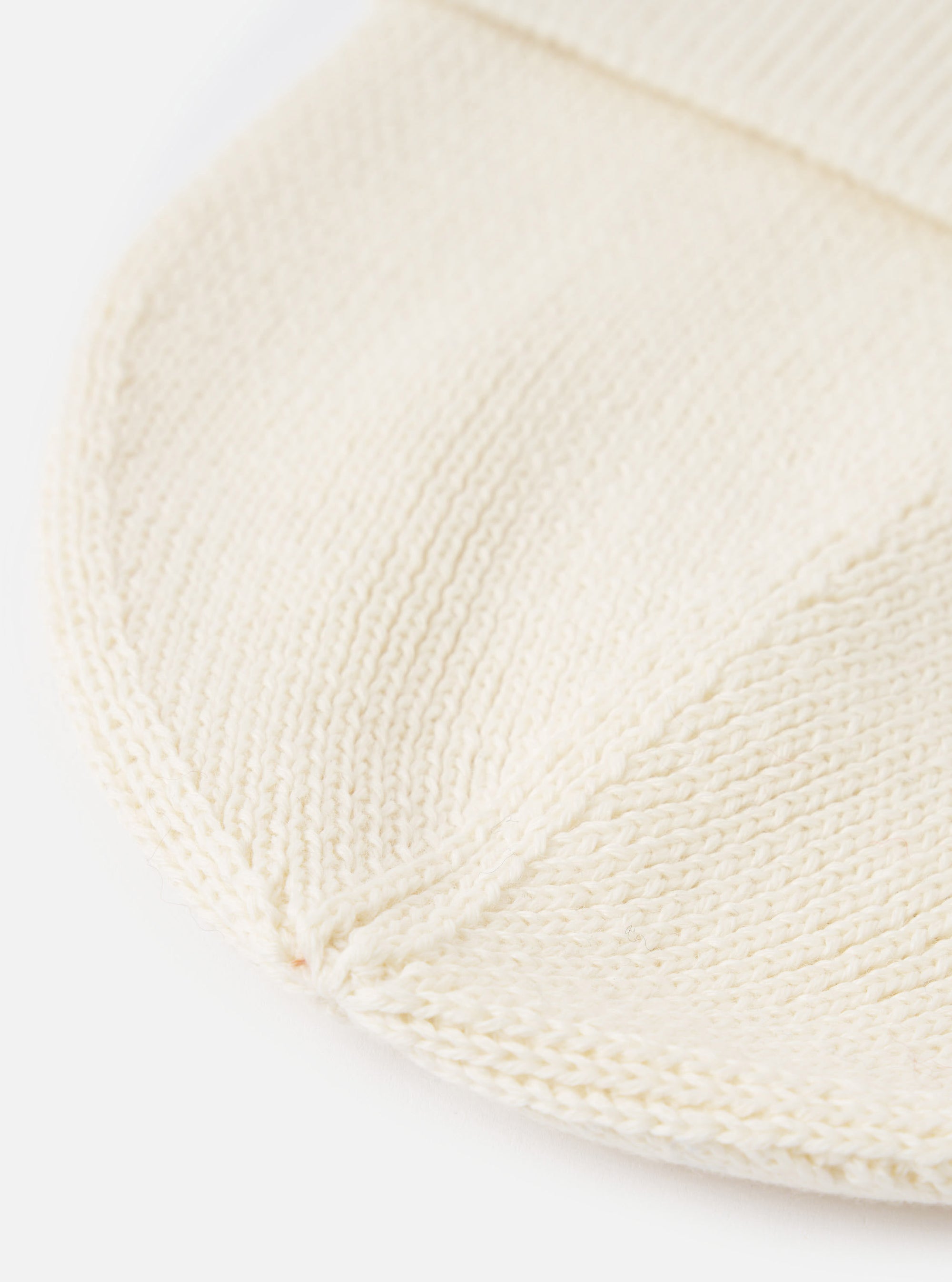 Ecru Merino Knit Watch Cap
