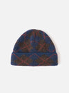 Navy Alpaca Argyle Argyll Hat