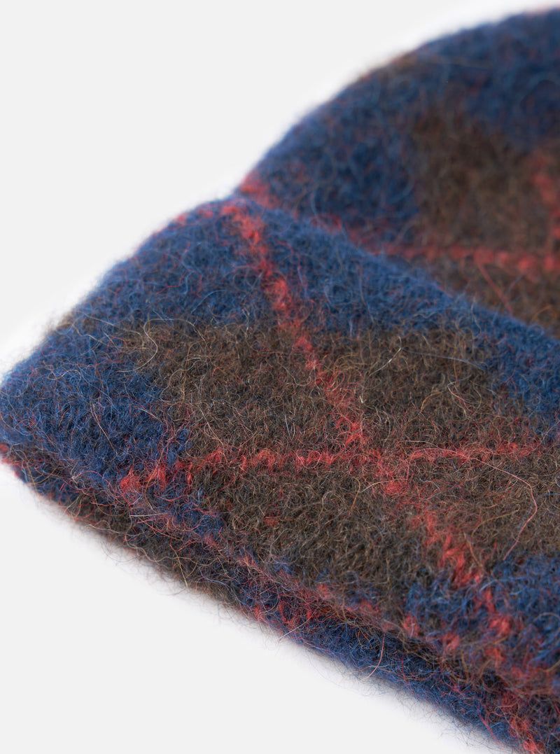 Navy Alpaca Argyle Argyll Hat