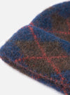Navy Alpaca Argyle Argyll Hat