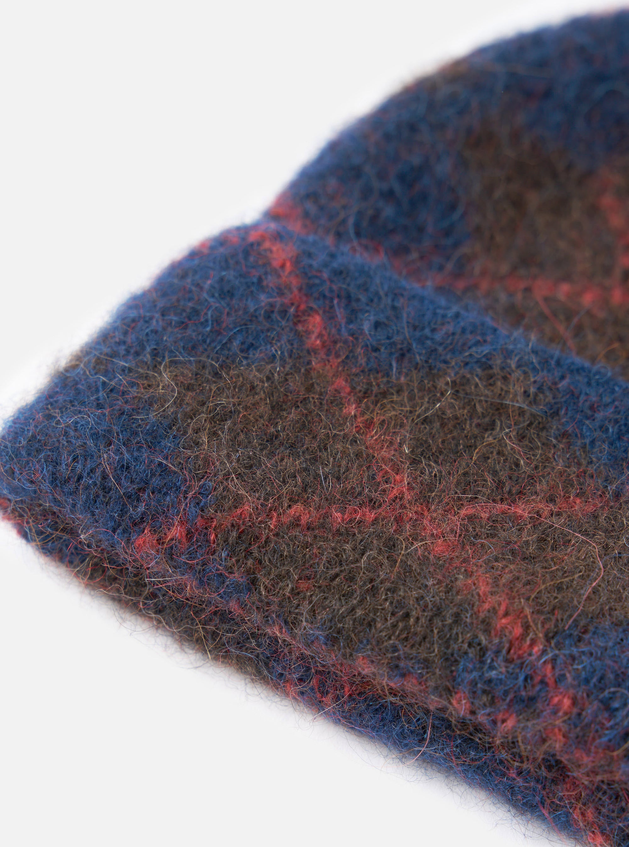 Navy Alpaca Argyle Argyll Hat