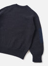 Navy British Wool Lyon Crew