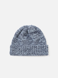 Sky/Navy Lambswool Watch Cap