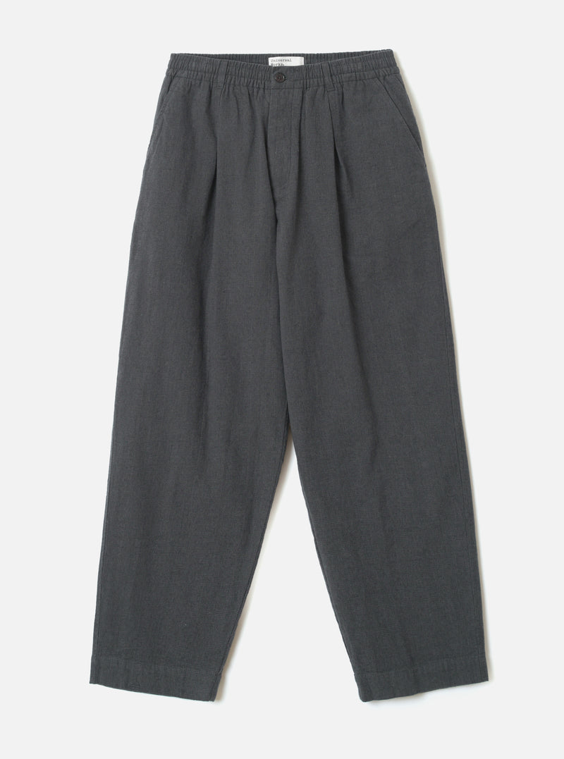 Grey Liverpool Check Oxford Pant