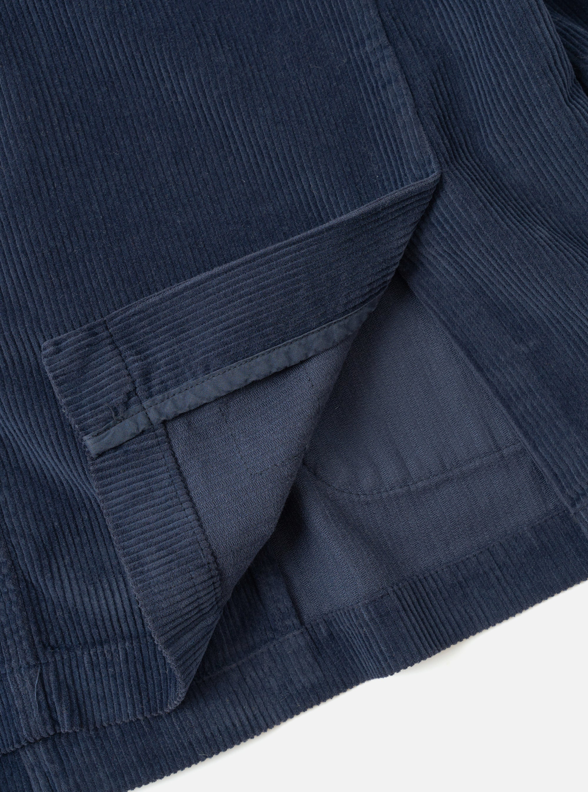 Dark Navy Cord Manor Jacket