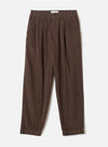 Cacao Cord Pleated Track Pant