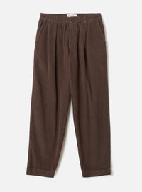 Cacao Cord Pleated Track Pant