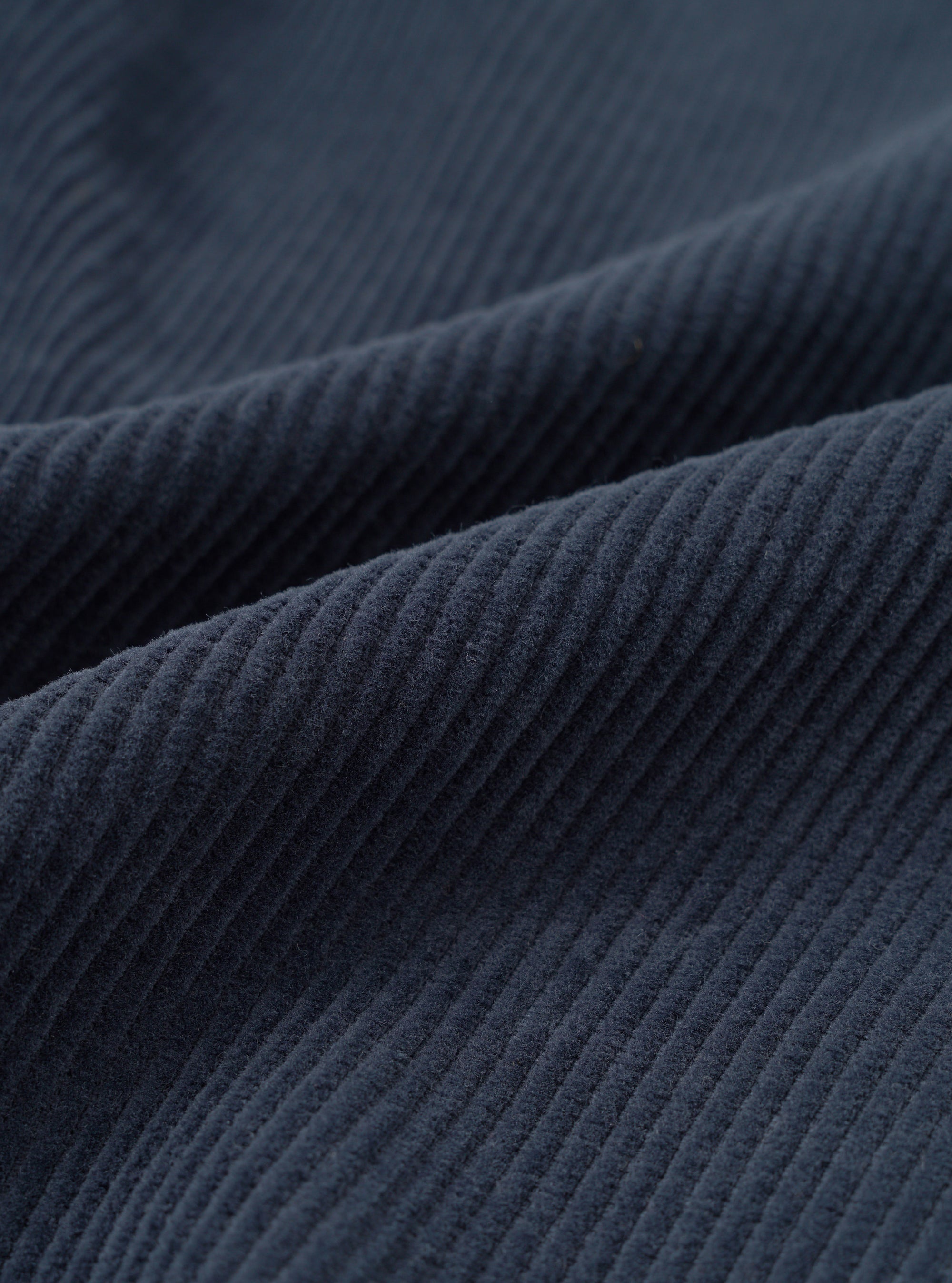 Dark Navy Cord Pleated Track Pant