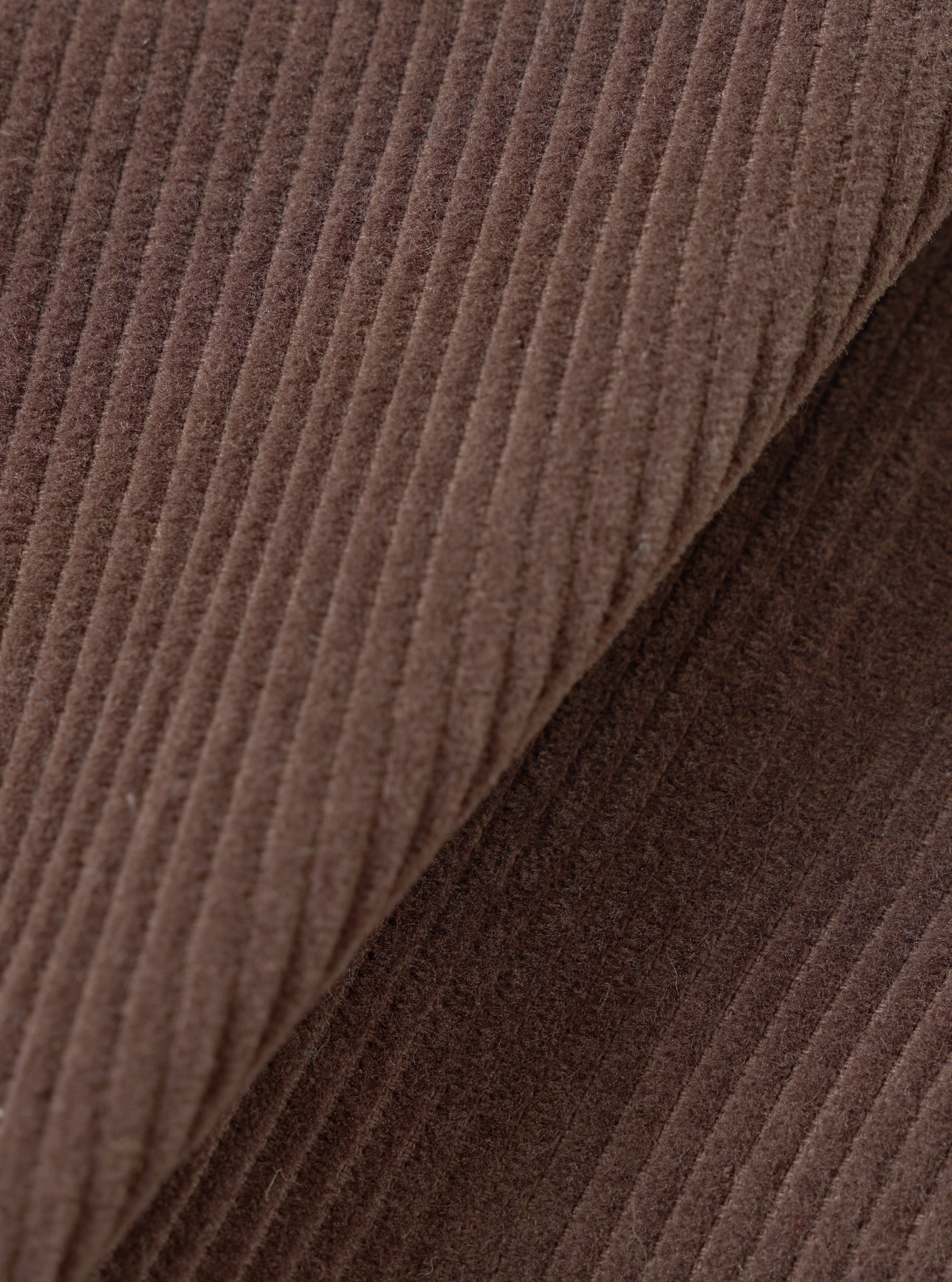 Cacao Cord Three Button Jacket