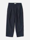 Dark Navy Dublin Wool Mix Oxford Pant