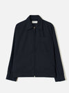 Dark Navy Dublin Wool Mix Rose Bowl Jacket