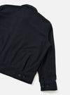 Dark Navy Dublin Wool Mix Rose Bowl Jacket