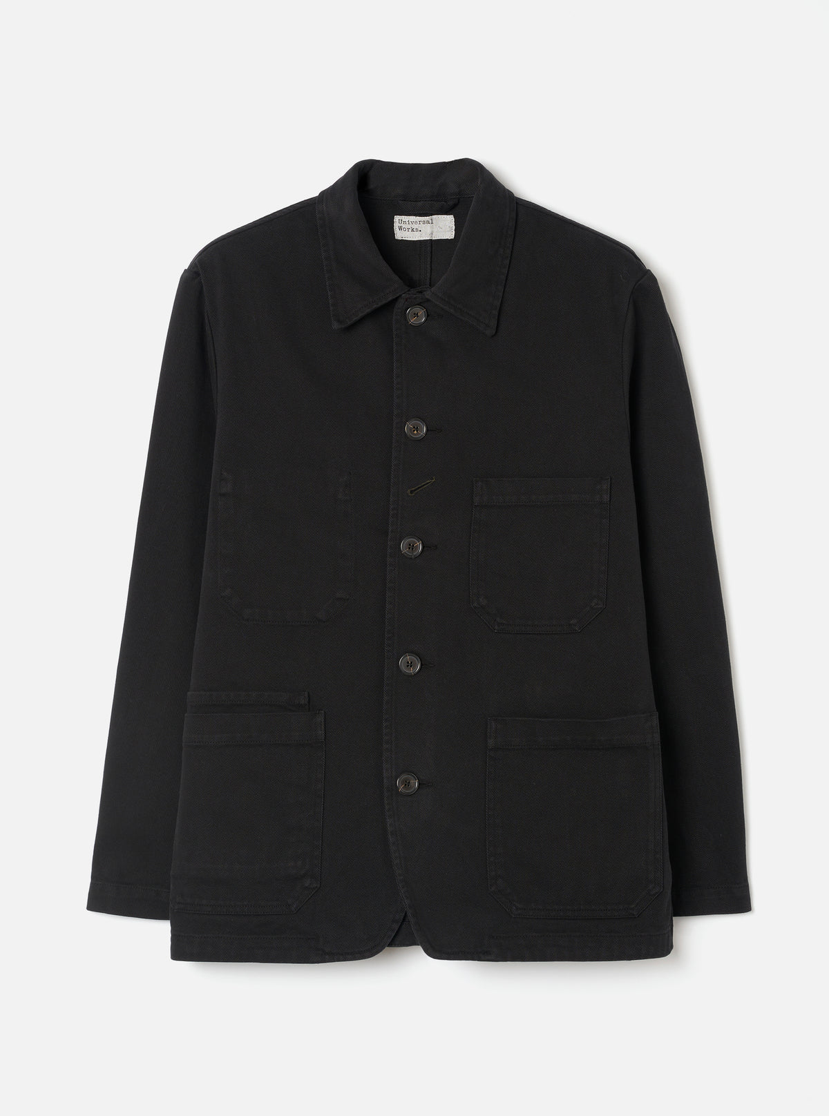 Black Dexter Twill OG Bakers Chore Jacket