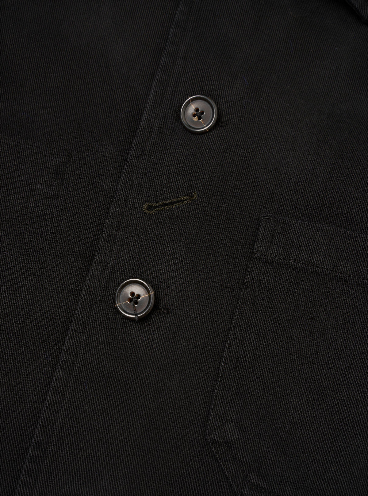 Black Dexter Twill OG Bakers Chore Jacket